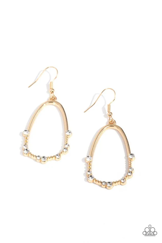 Paparazzi Jewelry Earrings Paparazzi Earring Ready Or YACHT Gold Paparazzi Jewelry Earrings Paparazzi Earring Ready Or YACHT Gold
