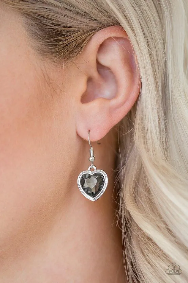 Paparazzi Jewelry Earrings Paparazzi Earring Real Romance Silver