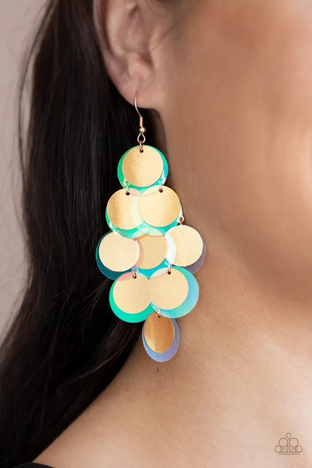 Paparazzi Jewelry Earrings Paparazzi Earring Sequin Seeker Sequin