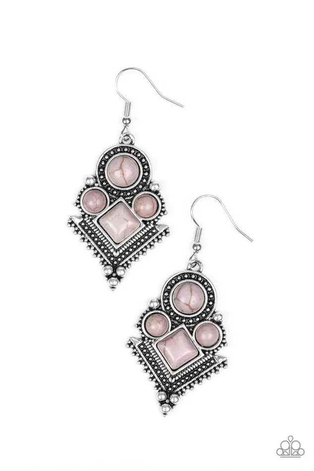 Paparazzi Jewelry Earrings Paparazzi Earring So Sonoran Silver