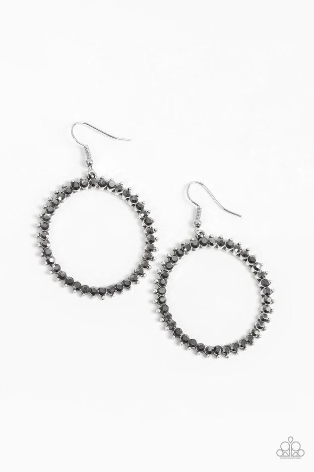 Paparazzi Jewelry Earrings Paparazzi Earring Spark Their Attention Silver