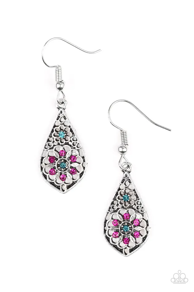 Paparazzi Jewelry Earrings Paparazzi Earring Spring Sparkle Multi