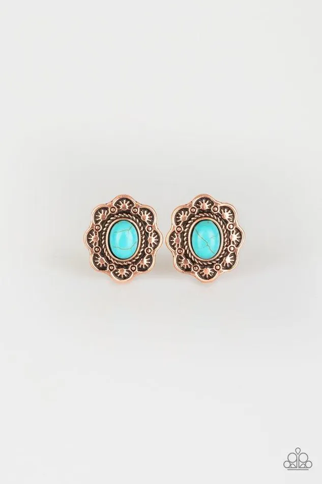 Paparazzi Jewelry Earrings Paparazzi Earring Springtime Deserts Copper