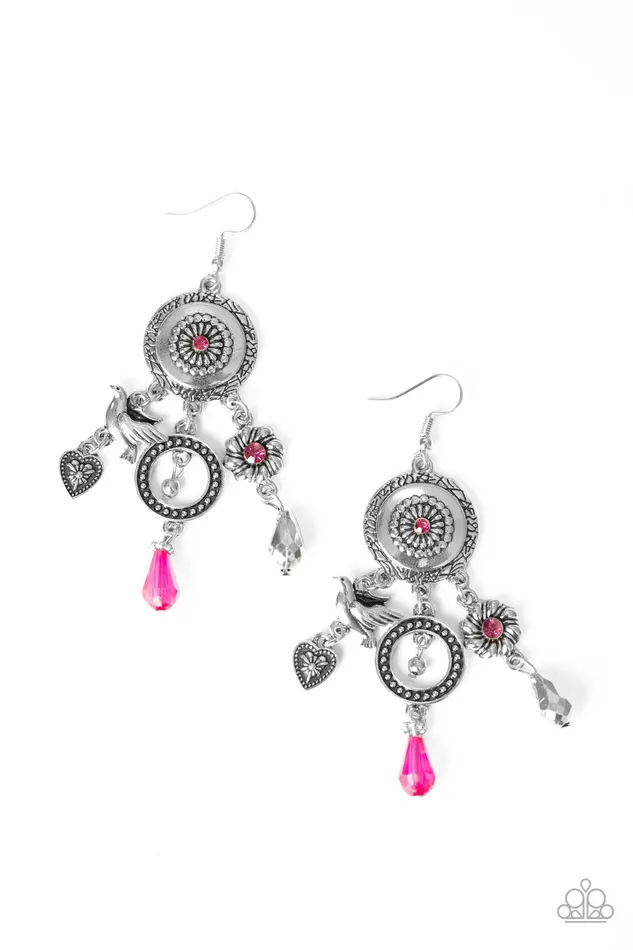 Paparazzi Jewelry Earrings Paparazzi Earring Springtime Essence Pink Paparazzi Jewelry Earrings Paparazzi Earring Springtime Essence Pink