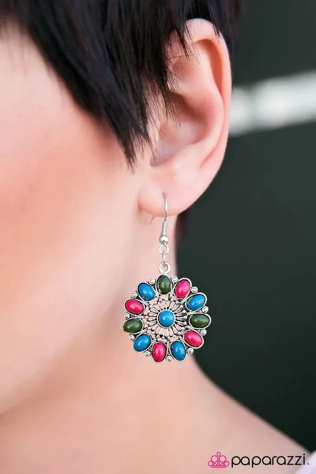 Paparazzi Jewelry Earrings Paparazzi Earring The Lotus Palace Multi