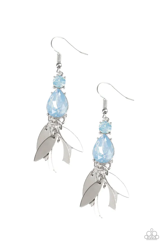 Paparazzi Jewelry Earrings Paparazzi Earring Tropical Tranquility Blue