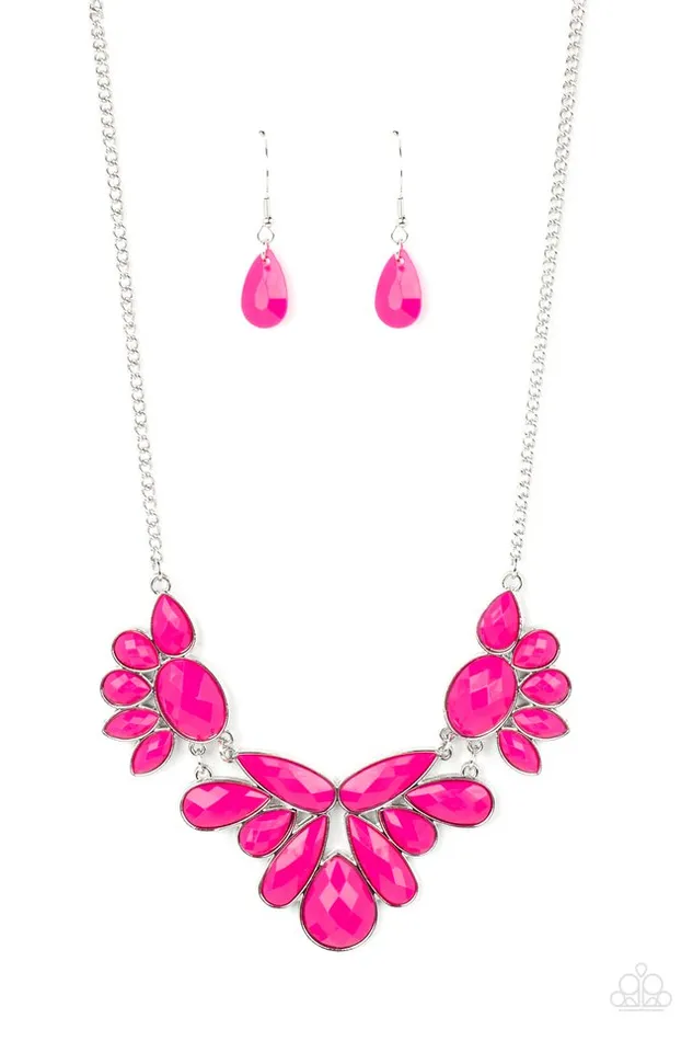 Paparazzi Jewelry Necklaces Paparazzi Necklace A Passing FANcy Pink Paparazzi Jewelry Necklaces Paparazzi Necklace A Passing FANcy Pink