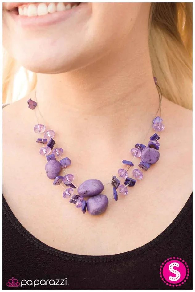 Paparazzi Jewelry Necklaces Paparazzi Necklace Adorably Artisan Purple