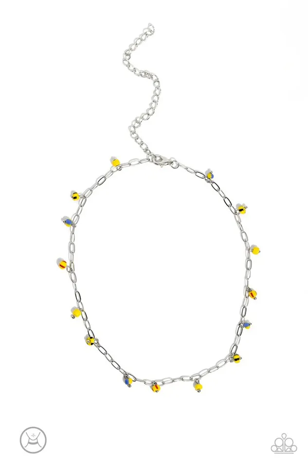 Paparazzi Jewelry Necklaces Paparazzi Necklace Beach Ball Bliss Yellow Paparazzi Jewelry Necklaces Paparazzi Necklace Beach Ball Bliss Yellow