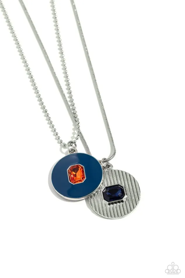 Paparazzi Jewelry Necklaces Paparazzi Necklace Cryptic Couture Blue