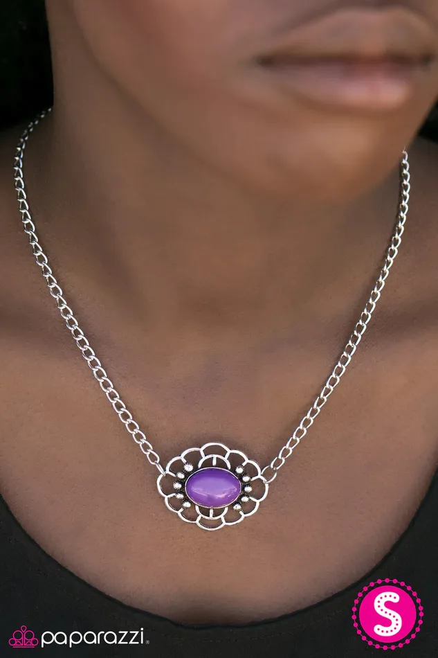 Paparazzi Jewelry Necklaces Paparazzi Necklace Every Summer Has A Story Purple