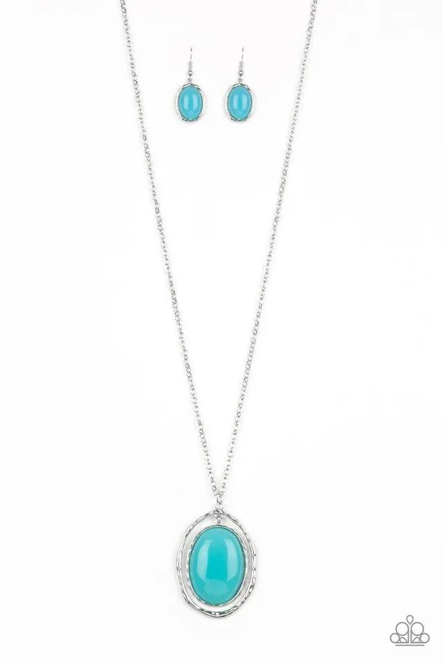 Paparazzi Jewelry Necklaces Paparazzi Necklace Harbor Harmony Blue