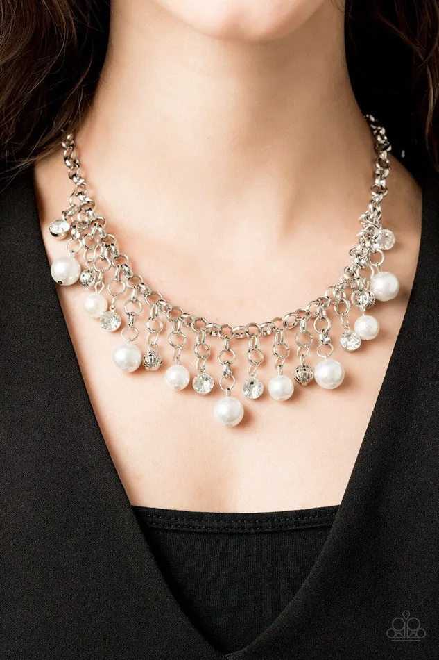 Paparazzi Jewelry Necklaces Paparazzi Necklace HEIRheaded White