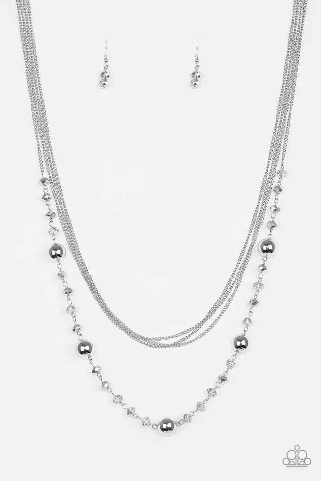 Paparazzi Jewelry Necklaces Paparazzi Necklace High Standards Silver