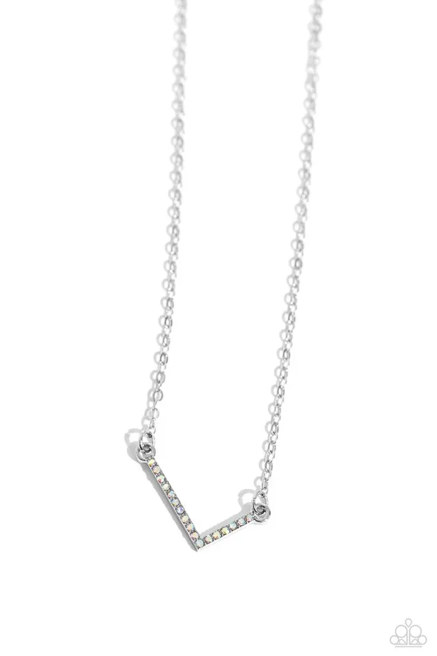 Paparazzi Jewelry Necklaces Paparazzi Necklace INITIALLY Yours L Multi Paparazzi Jewelry Necklaces Paparazzi Necklace INITIALLY Yours L Multi