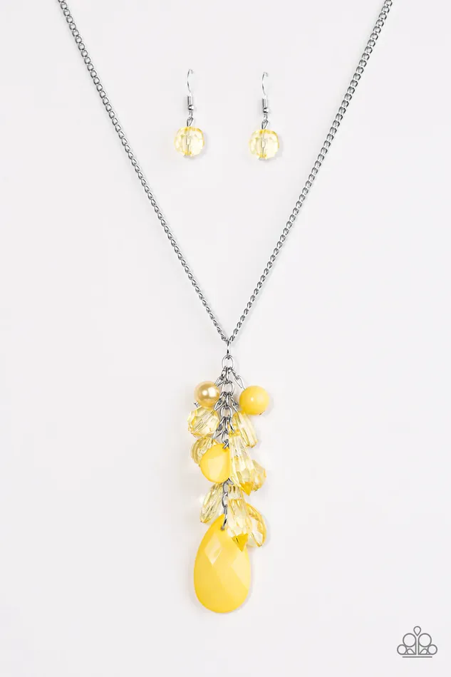 Paparazzi Jewelry Necklaces Paparazzi Necklace Keepin It Colorful Yellow