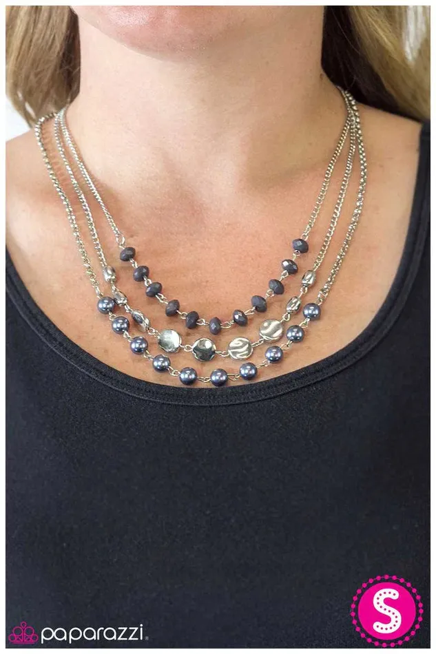Paparazzi Jewelry Necklaces Paparazzi Necklace Living The Glamorous Life Silver