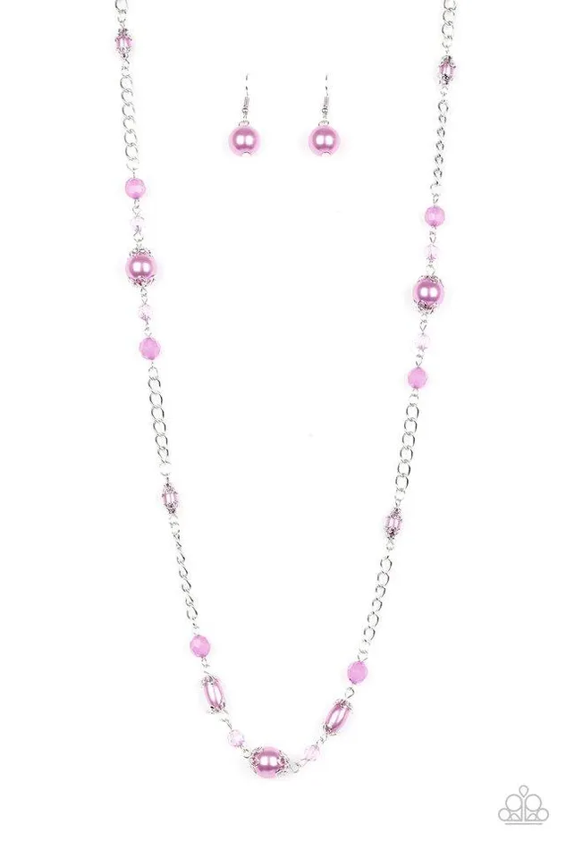 Paparazzi Jewelry Necklaces Paparazzi Necklace Magnificently Milan Purple