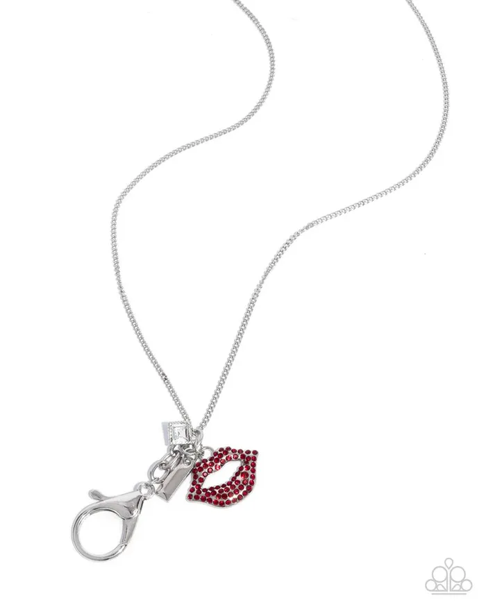 Paparazzi Jewelry Necklaces Paparazzi Necklace Read My Lips Red Paparazzi Jewelry Necklaces Paparazzi Necklace Read My Lips Red