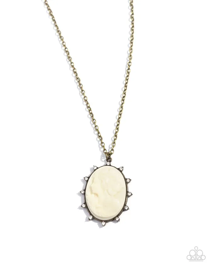 Paparazzi Jewelry Necklaces Paparazzi Necklace Romantic Artistry Brass Paparazzi Jewelry Necklaces Paparazzi Necklace Romantic Artistry Brass