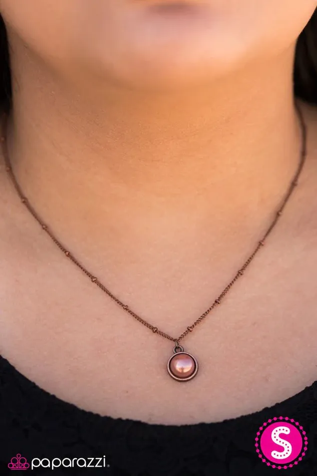 Paparazzi Jewelry Necklaces Paparazzi Necklace SEAcretly Yours Copper