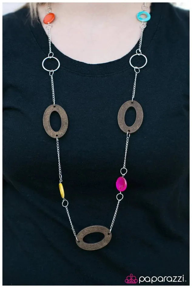 Paparazzi Jewelry Necklaces Paparazzi Necklace See the Distinction Multi