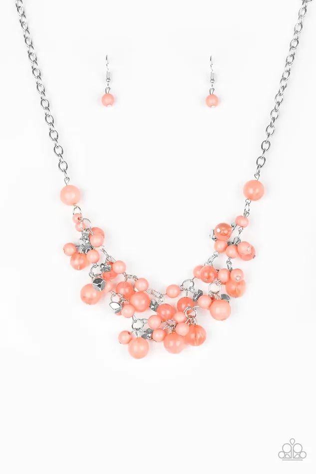 Paparazzi Jewelry Necklaces Paparazzi Necklace Spring Bride Orange
