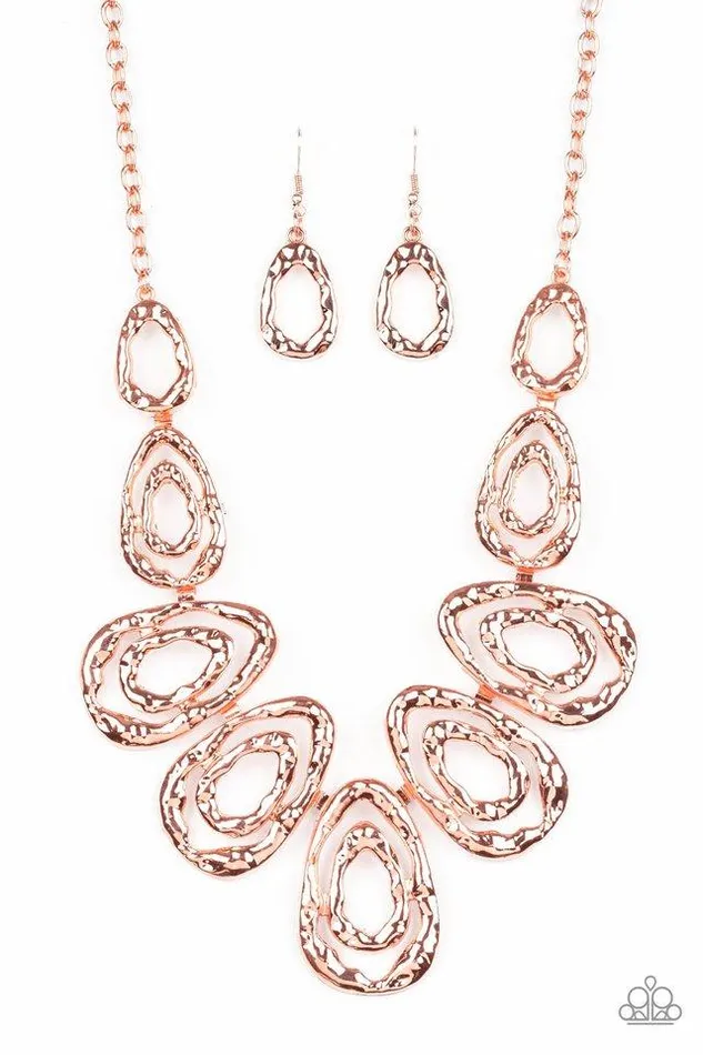 Paparazzi Jewelry Necklaces Paparazzi Necklace Terra Couture Copper