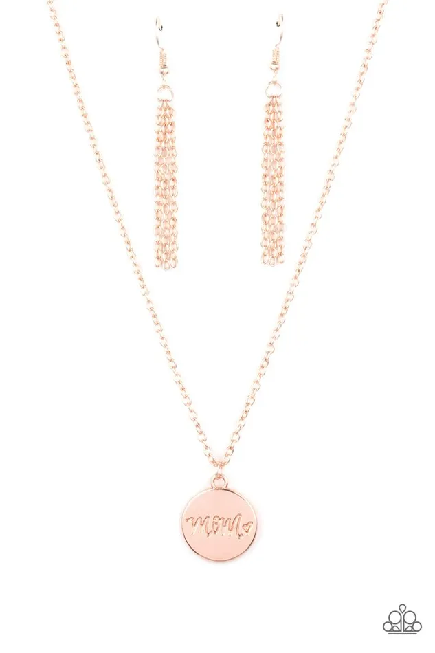 Paparazzi Jewelry Necklaces Paparazzi Necklace The Cool Mom Rose Gold Paparazzi Jewelry Necklaces Paparazzi Necklace The Cool Mom Rose Gold