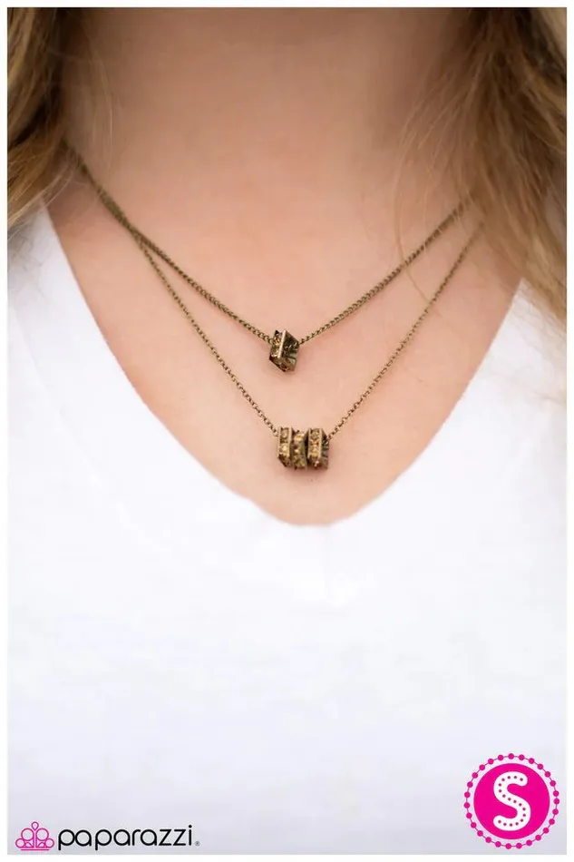 Paparazzi Jewelry Necklaces Paparazzi Necklace The Main Attraction Brass