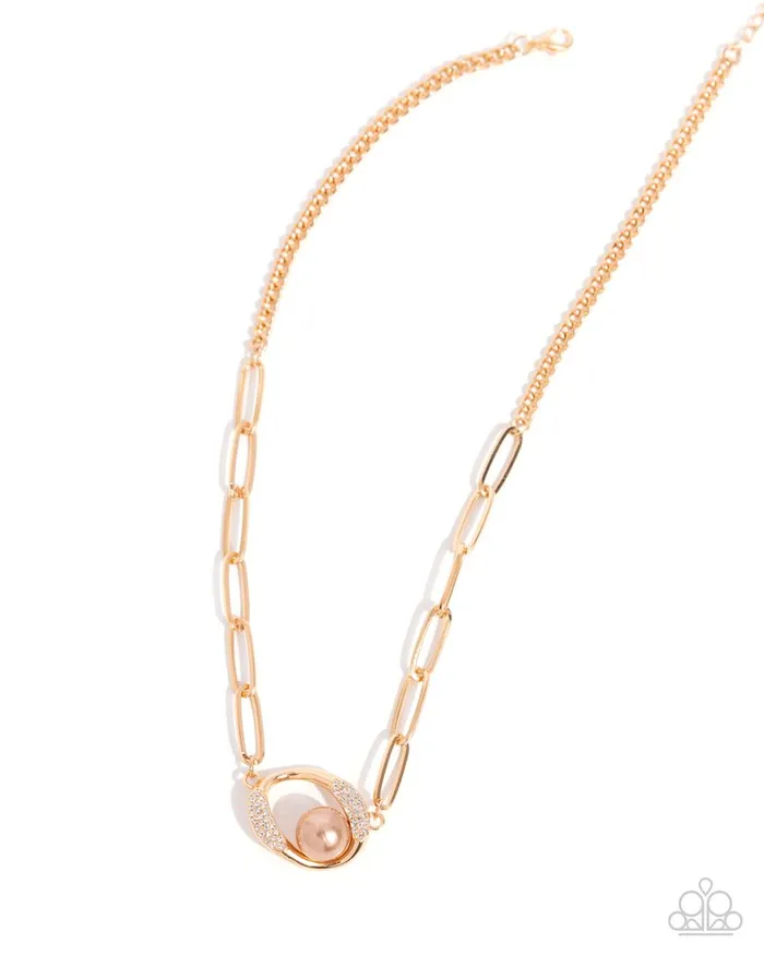 Paparazzi Jewelry Necklaces Paparazzi Necklace Tilted Tutor Brown Paparazzi Jewelry Necklaces Paparazzi Necklace Tilted Tutor Brown