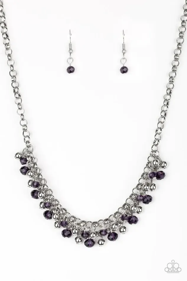 Paparazzi Jewelry Necklaces Paparazzi Necklace Trust Fund Baby Purple