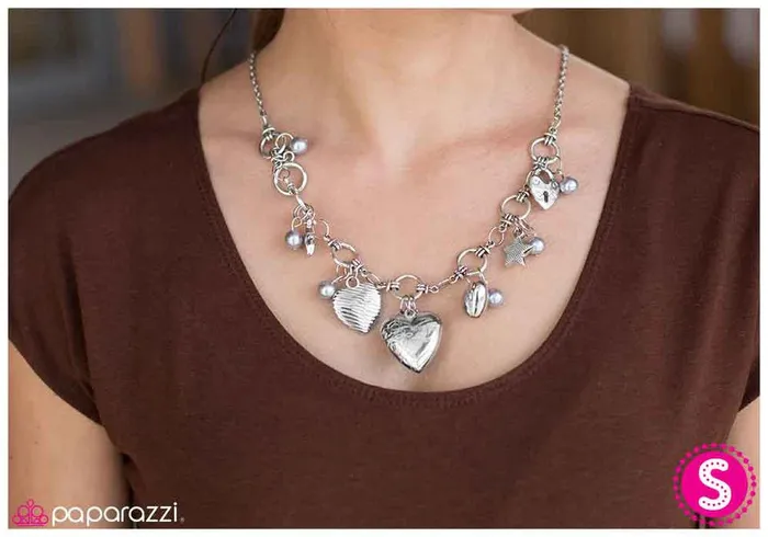 Paparazzi Jewelry Necklaces Paparazzi Necklace When You Wish Upon A Star Silver