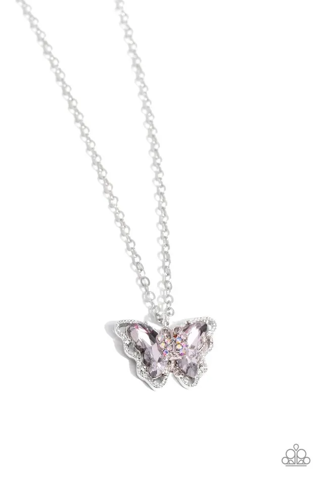Paparazzi Jewelry Necklaces Paparazzi Necklace Whispering Wings White Paparazzi Jewelry Necklaces Paparazzi Necklace Whispering Wings White