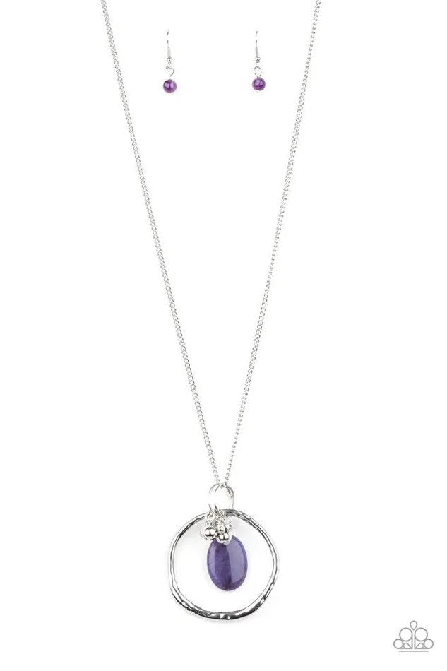 Paparazzi Jewelry Necklaces Paparazzi Necklace Zion Zen Purple Paparazzi Jewelry Necklaces Paparazzi Necklace Zion Zen Purple