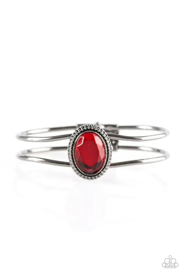 Paparazzi Jewelry Paparazzi Bracelet All Done Up Red Bracelets