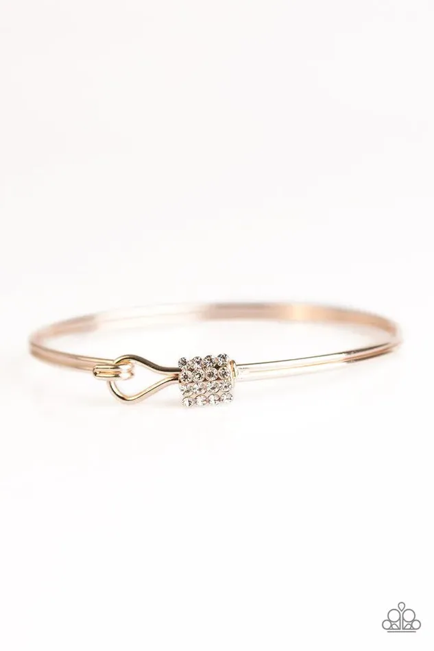 Paparazzi Jewelry Paparazzi Bracelet City Shine Rose Gold Bracelets