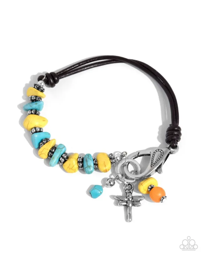 Paparazzi Jewelry Paparazzi Bracelet Daring Dragonfly Yellow Bracelets Paparazzi Jewelry Paparazzi Bracelet Daring Dragonfly Yellow Bracelets