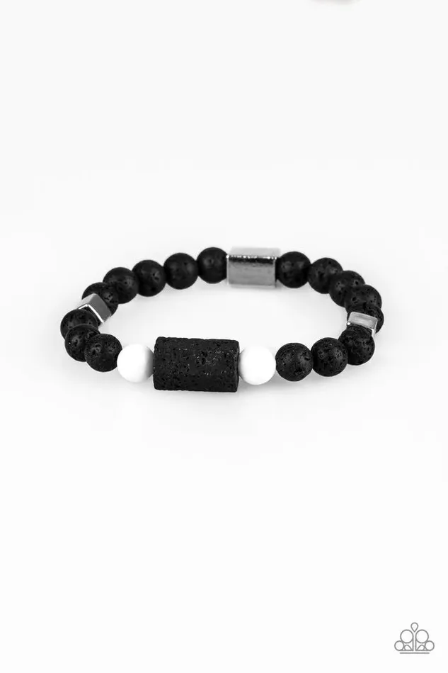 Paparazzi Jewelry Paparazzi Bracelet Run Out The BLOCK White Bracelets