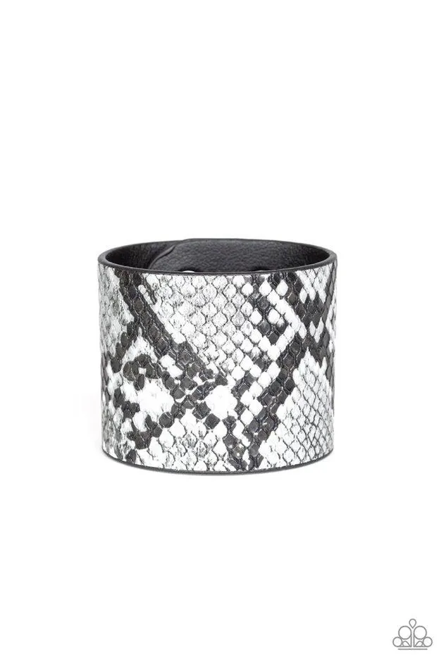 Paparazzi Jewelry Paparazzi Bracelet Whats HISS Is Mine Silver Bracelets