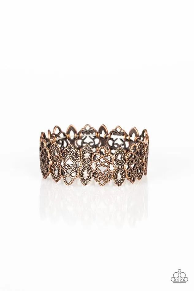 Paparazzi Jewelry Paparazzi Bracelet When Yin Met Yang Copper Bracelets