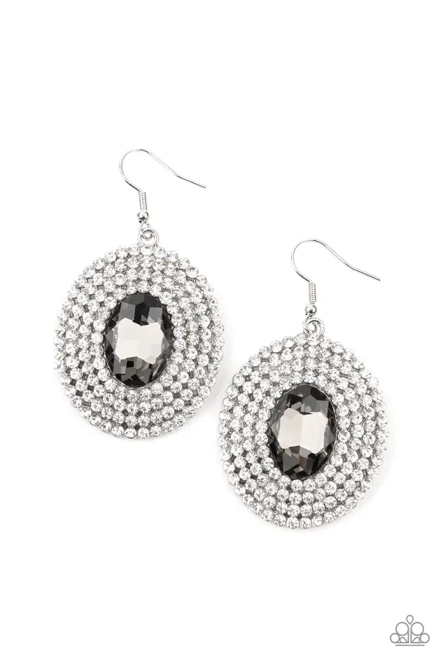Paparazzi Jewelry Paparazzi Earring FIERCE Field Silver Earrings
