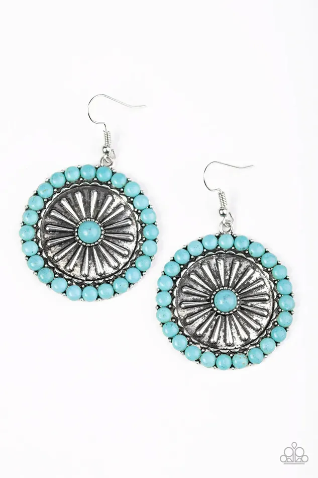 Paparazzi Jewelry Paparazzi Earring Go West Blue Earrings