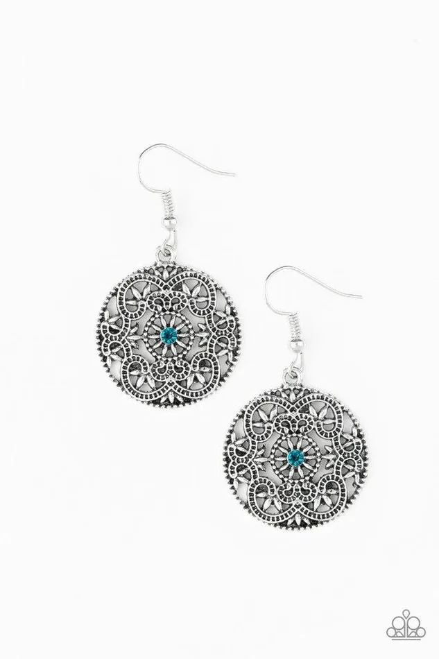 Paparazzi Jewelry Paparazzi Earring Rochester Royale Blue Earrings