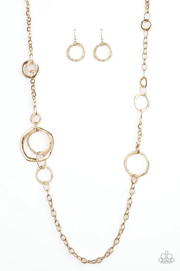Paparazzi Jewelry Paparazzi Necklace Amped Up Metallics Gold Necklaces