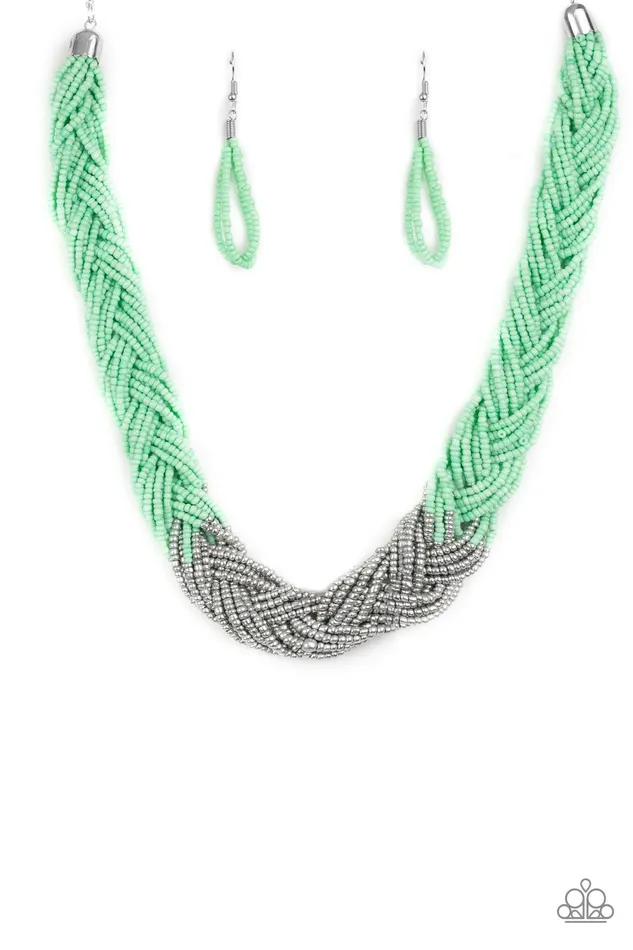 Paparazzi Jewelry Paparazzi Necklace Brazilian Brilliance Green Necklaces