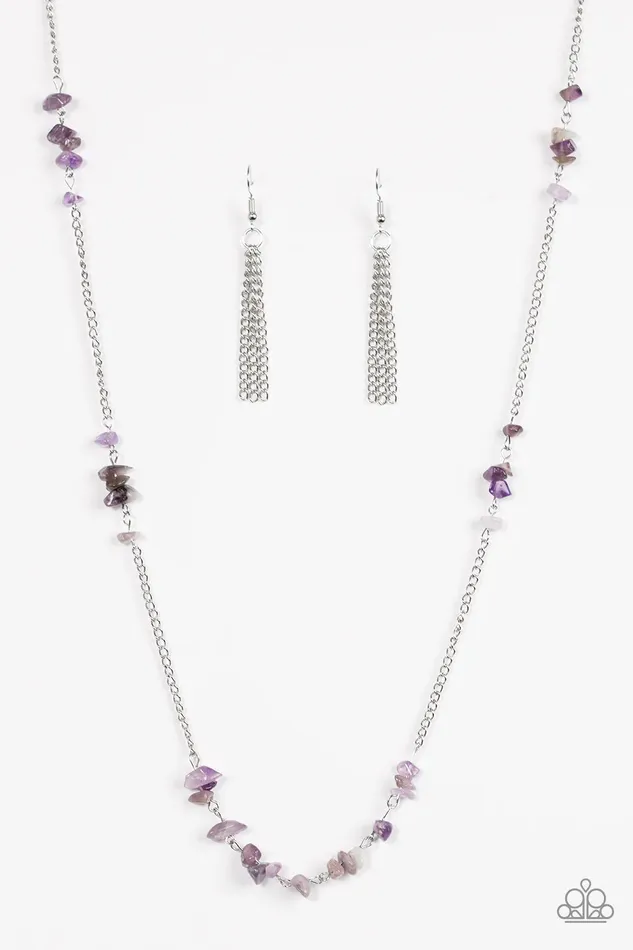 Paparazzi Jewelry Paparazzi Necklace Canyon Catwalk Purple Necklaces