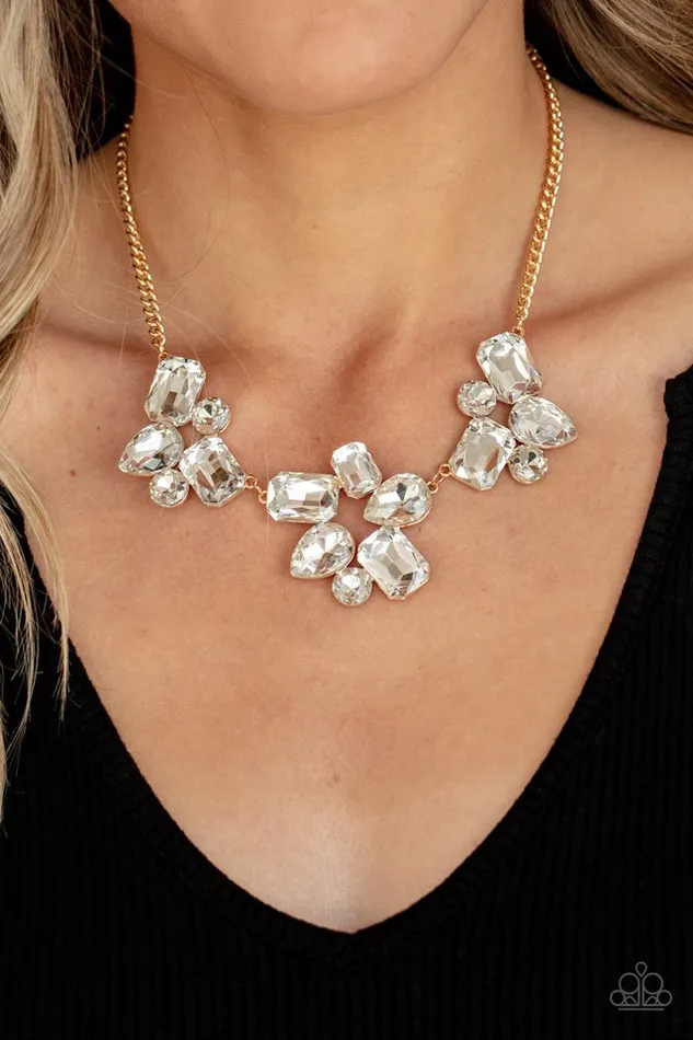 Paparazzi Jewelry Paparazzi Necklace Galactic Goddess Gold Necklaces