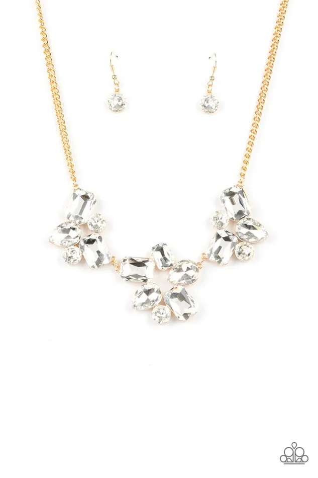 Paparazzi Jewelry Paparazzi Necklace Galactic Goddess Gold Necklaces Paparazzi Jewelry Paparazzi Necklace Galactic Goddess Gold Necklaces