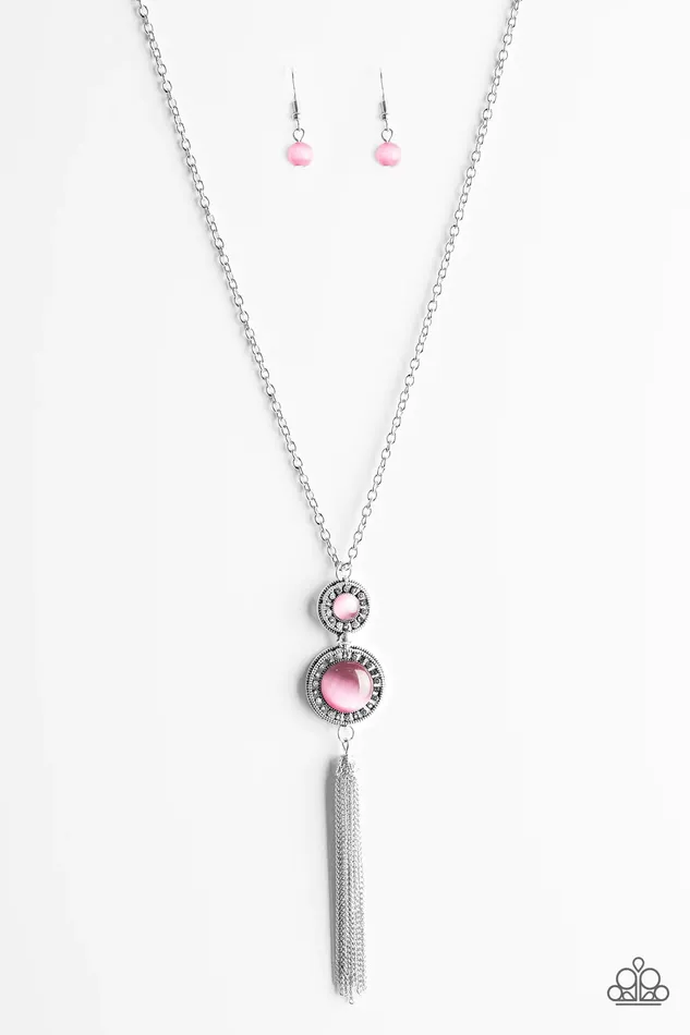 Paparazzi Jewelry Paparazzi Necklace I WHEEL If You WHEEL Pink Necklaces